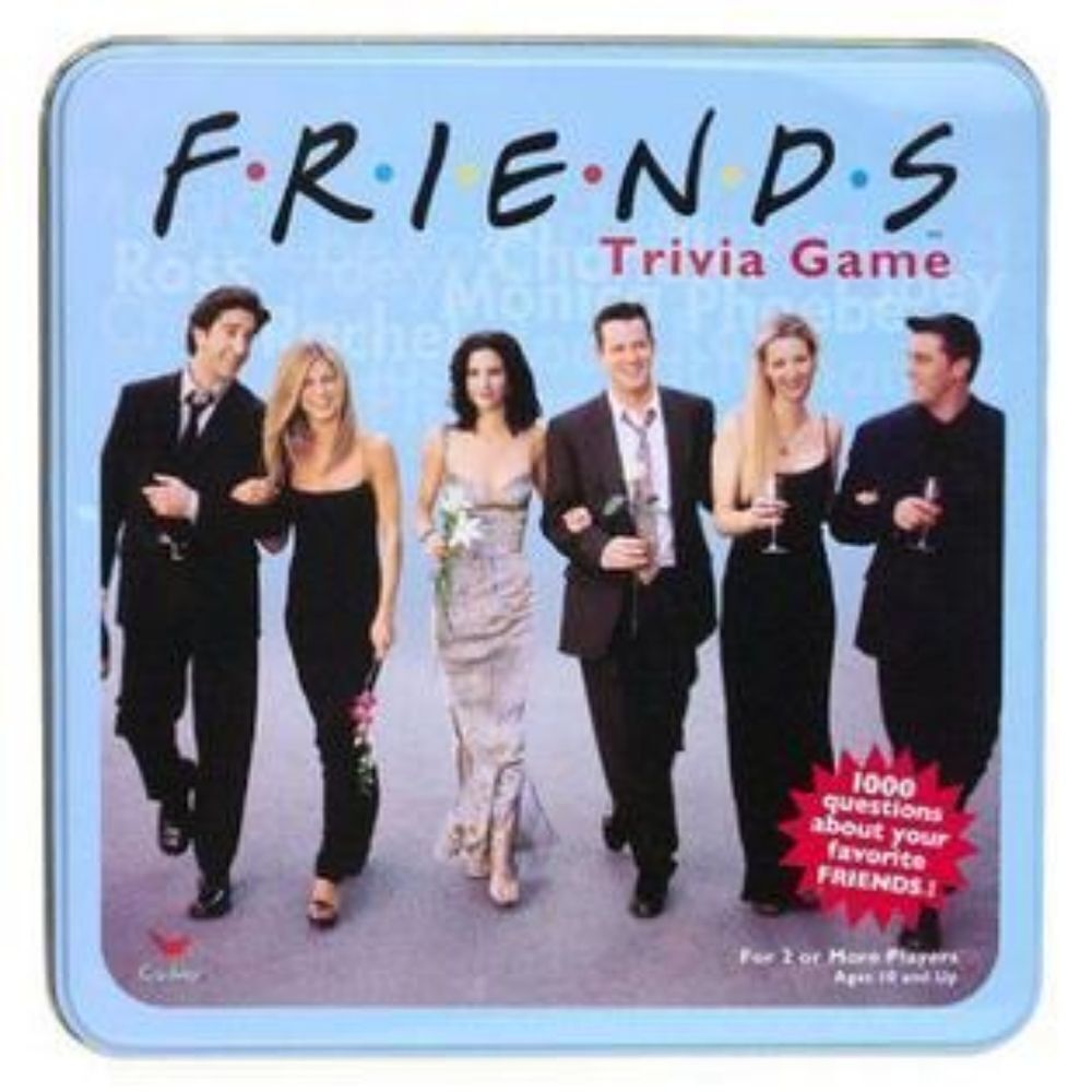 👧🩵Friends Vintage 2002 Friends Trivia Game Tin